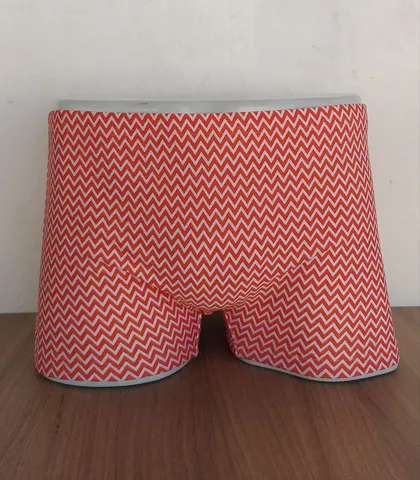 Sunga Boxer Laranja Tamanho M