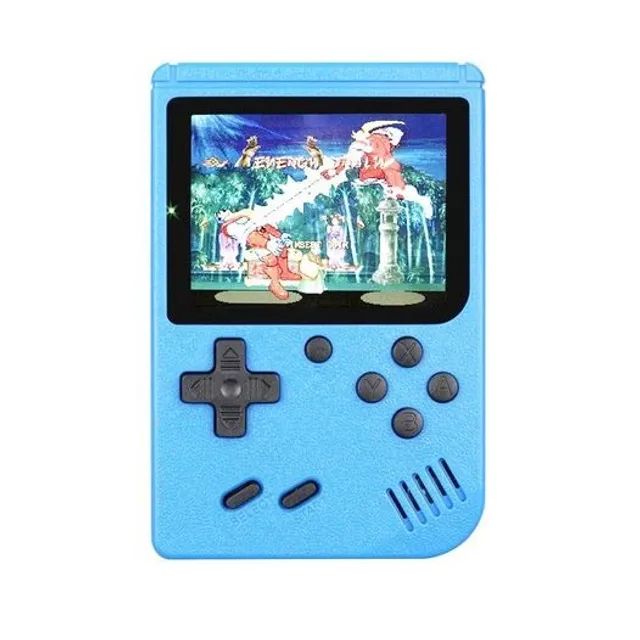 Retro Handheld Game Console para Crianças, Mini Console Portátil - Wolf  Games