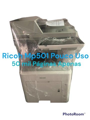 Impressora Ricoh Mp501 Pouco Uso  - Foto 4