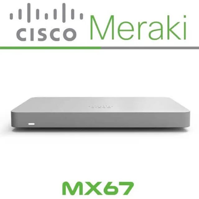 Aparelho de segurança Cisco Meraki MX67