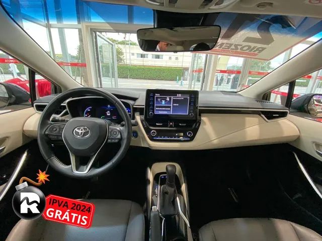 TOYOTA COROLLA 1.8 VVT-I HYBRID FLEX ALTIS PREMIUM CVT - Foto 7