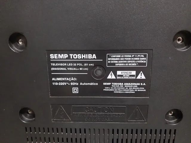 TV LED 32 Semp DL3253 com o Melhor Preço é no Zoom