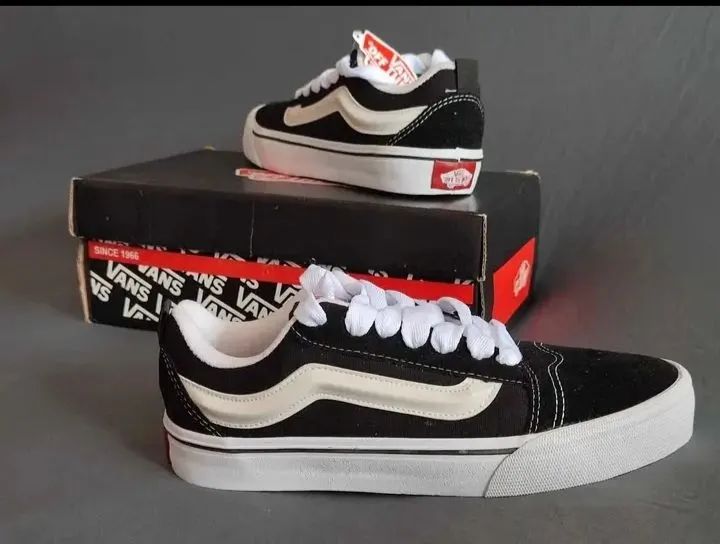 Tênis Vans Old Skool Preto e Branco - Foto 5