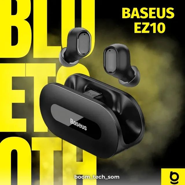 Fone Sem Fio Baseus Bowie EZ10 Bluetooth | Garantia | Mini | Pronta Entrega - Foto 2