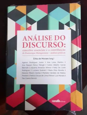 Livro Análise do Discurso - Conceitos Essenciais e a Contribuição de Dominique Maingueneau