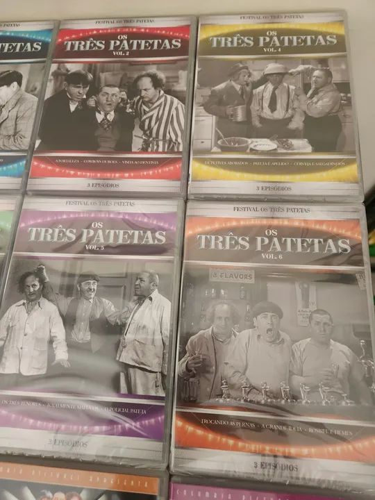 11 DVD Os Três Patetas - Foto 3