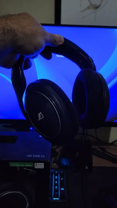 Sennheiser HD 598 CS headphones fone - Foto 2