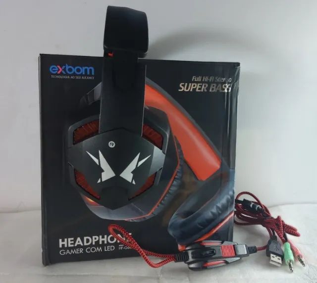 Headphone  gamer Exbom HF-600 - Foto 2