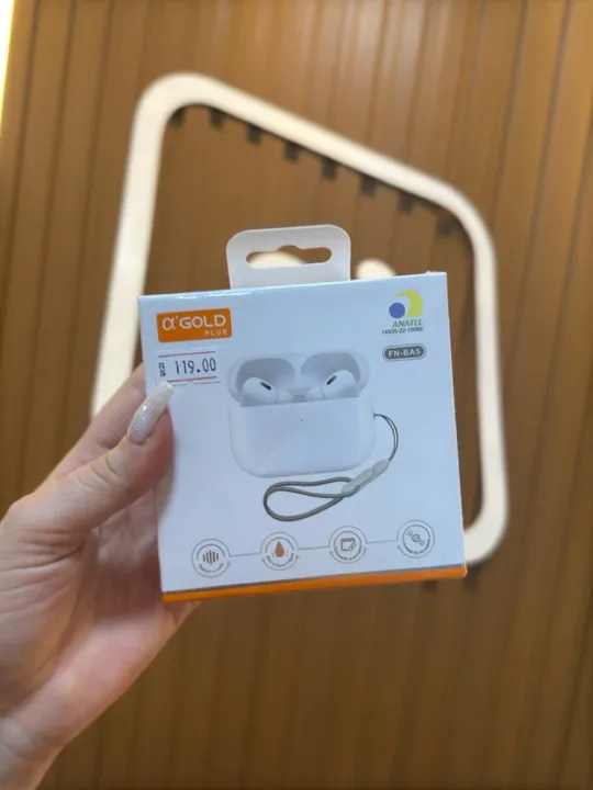 Fone de Ouvido Bluetooth Q'Gold Plus FN-BAS - Novo