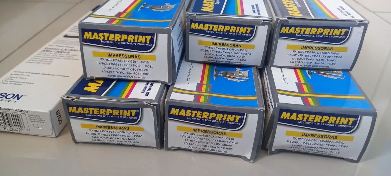 Vendo Kit 13 Fitas Impressora Matricial - Foto 5
