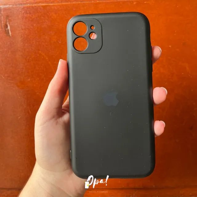 Capinha Iphone 11 / XR - Lisa Preta, Vermelha e Verde - Foto 4