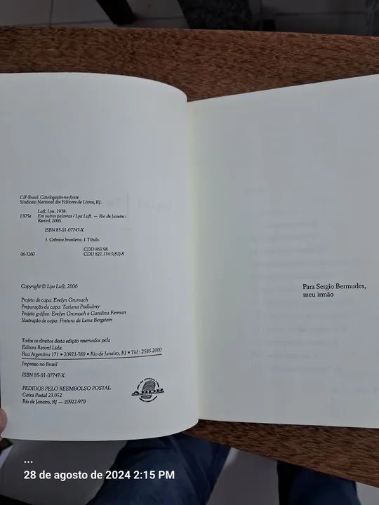 Livros Em outras palavras e Uma vida sem limites  - Foto 3