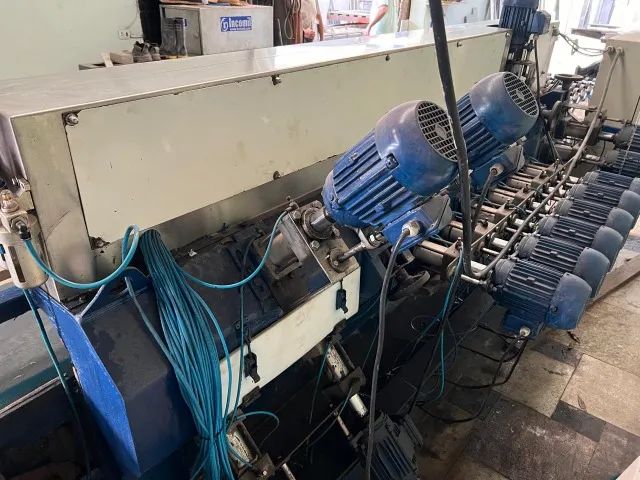 Poliborda de mármores e granitos Hedel 13 cabeças - Foto 3