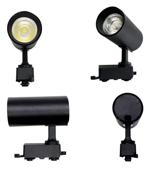 Trilho de iluminação em spot 2 metro 6 spot  - Foto 6