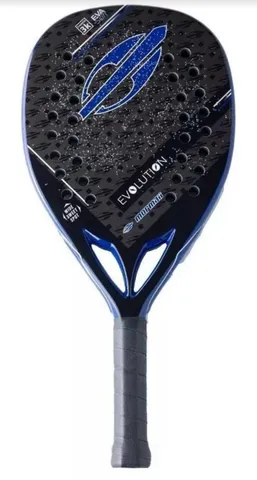 Raquete Mormaii Evolution Carbono para Beach Tennis.
