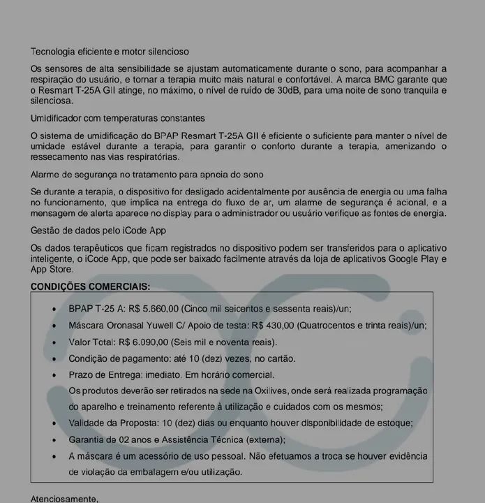 BPAP RESMART T-25A - Foto 5