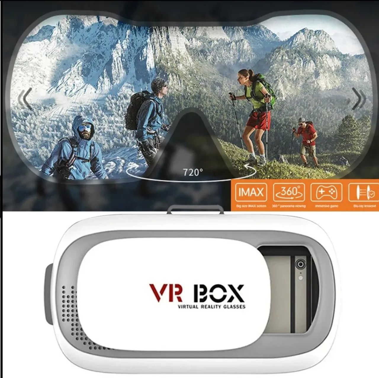 Óculos de Realidade Virtual VR BOX - 720° - Foto 5