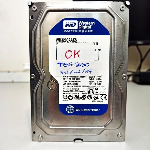 HD 320 Gb Western Digital