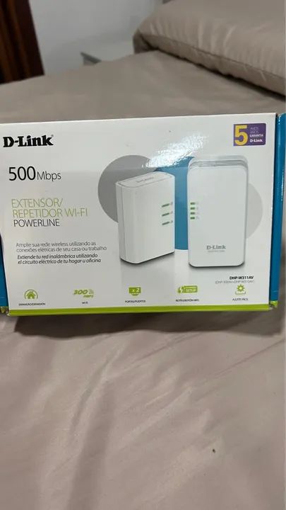 Roteador D-Link Powerline AV500 DHP-W311AV Novo