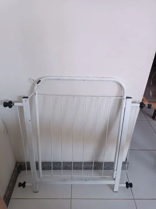 Grade de Segurança para Bebê/Pet - Branco - Foto 2