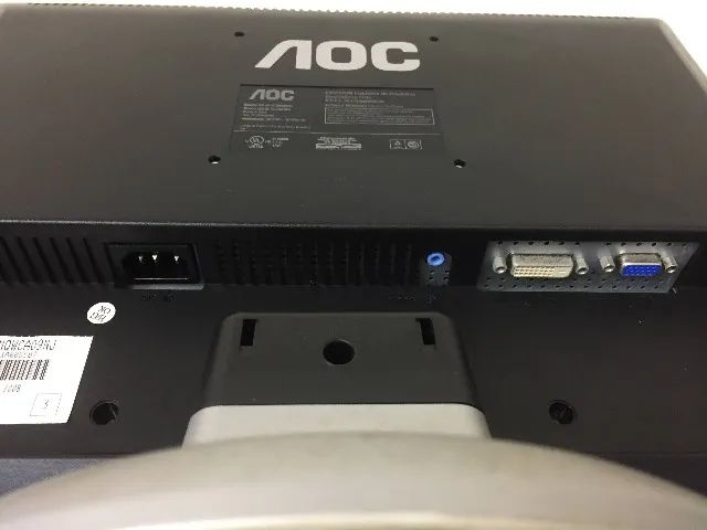 Monitor 19 polegadas AOC 912VWA Alto-falantes embutidos - Foto 2
