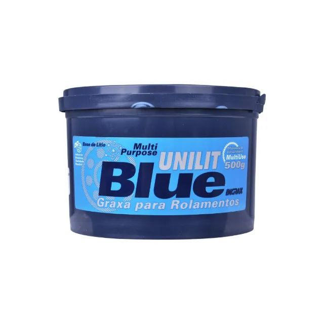 Balde Graxa Lítio Blue Unigrax 500g