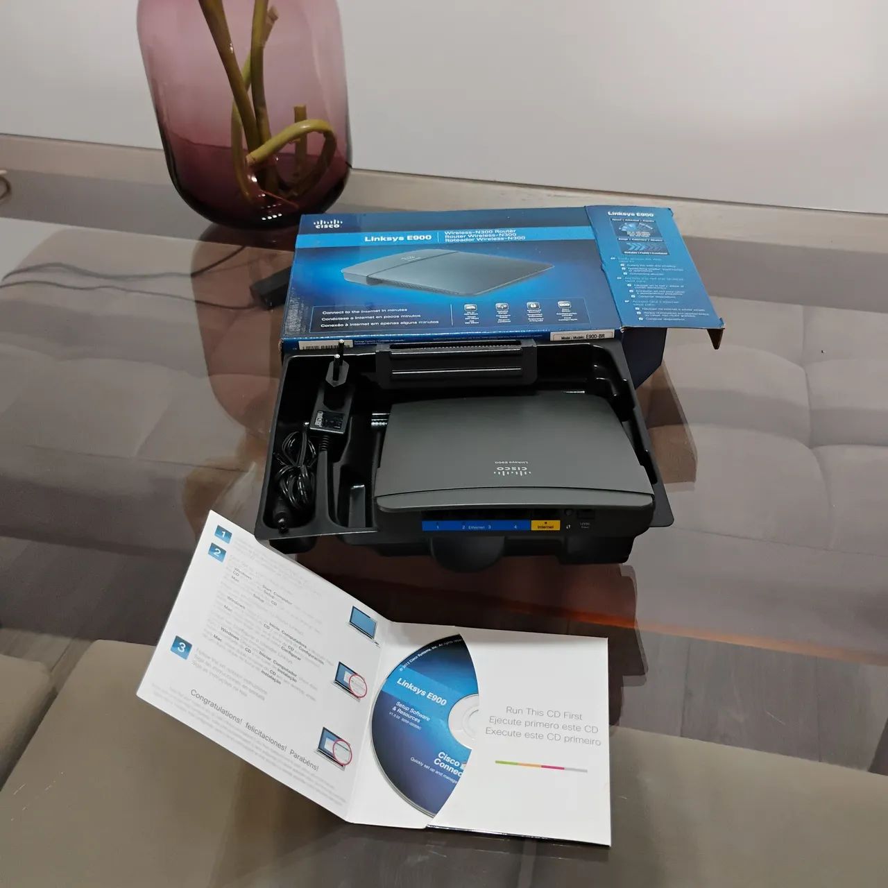 Roteador Wireless 300Mbps E900-BR - Linksys - Foto 3