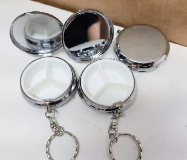 PORTA COMPRIMIDOS COM ARGOLA DE CHAVEIRO<br><br> - Foto 2