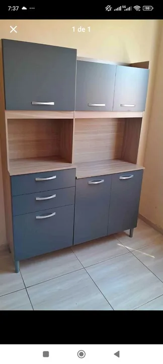 COZINHA DE CHÃO GRANDEEEE 6 PORTAS NOVAAAA NA EMBALAGEM 