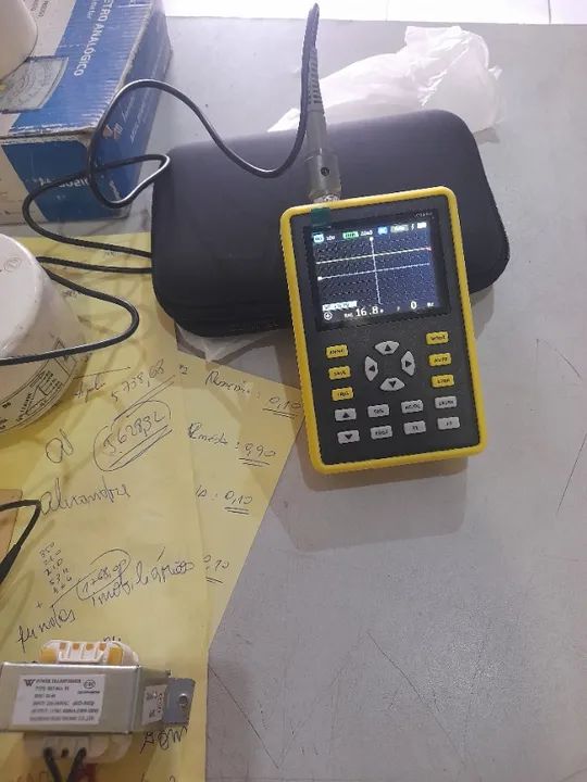 Osciloscópio Portatil Digital 5012H da Fnirsi  100Mhz - Foto 3