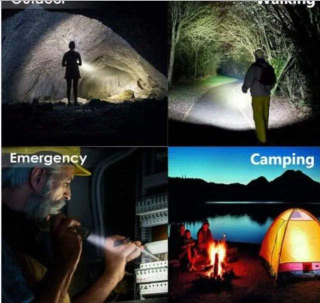 Lanterna Tática Led Usb recarregável - Foto 4