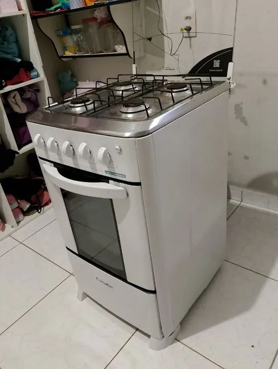 Fogão a Gás Esmaltec 4 Bocas com Forno - Foto 3