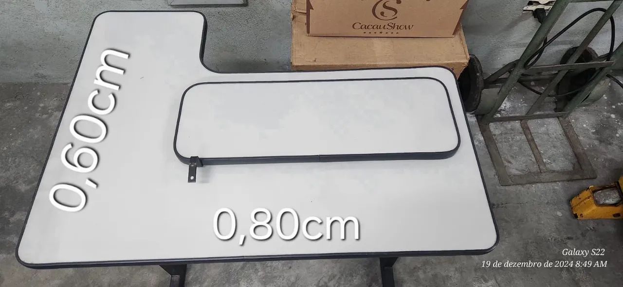 Mesa para computador com suporte para teclado - Foto 5