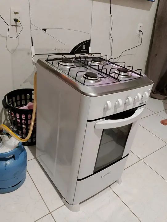 Fogão a Gás Esmaltec 4 Bocas com Forno - Foto 5