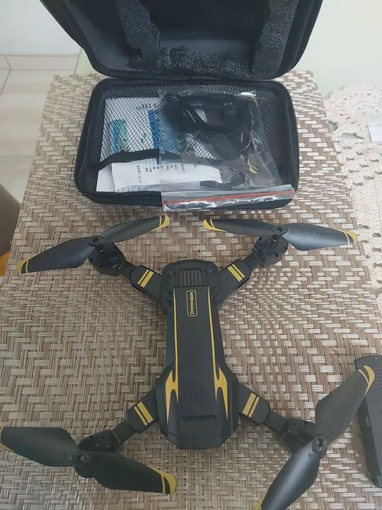 Drone bateria recarregável filma e grava vem com duas baterias LEIA A DESCRIÇÃO!!!! - Foto 5