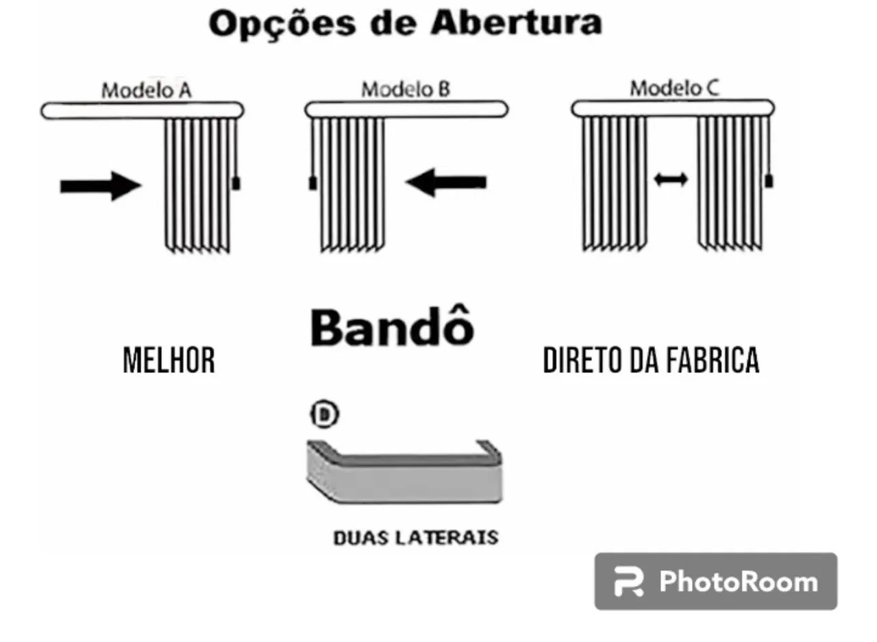 Persiana Vertical S/ Bando 1,70 X 1,50 promoção para retirada do produto na fábrica ?  - Foto 4