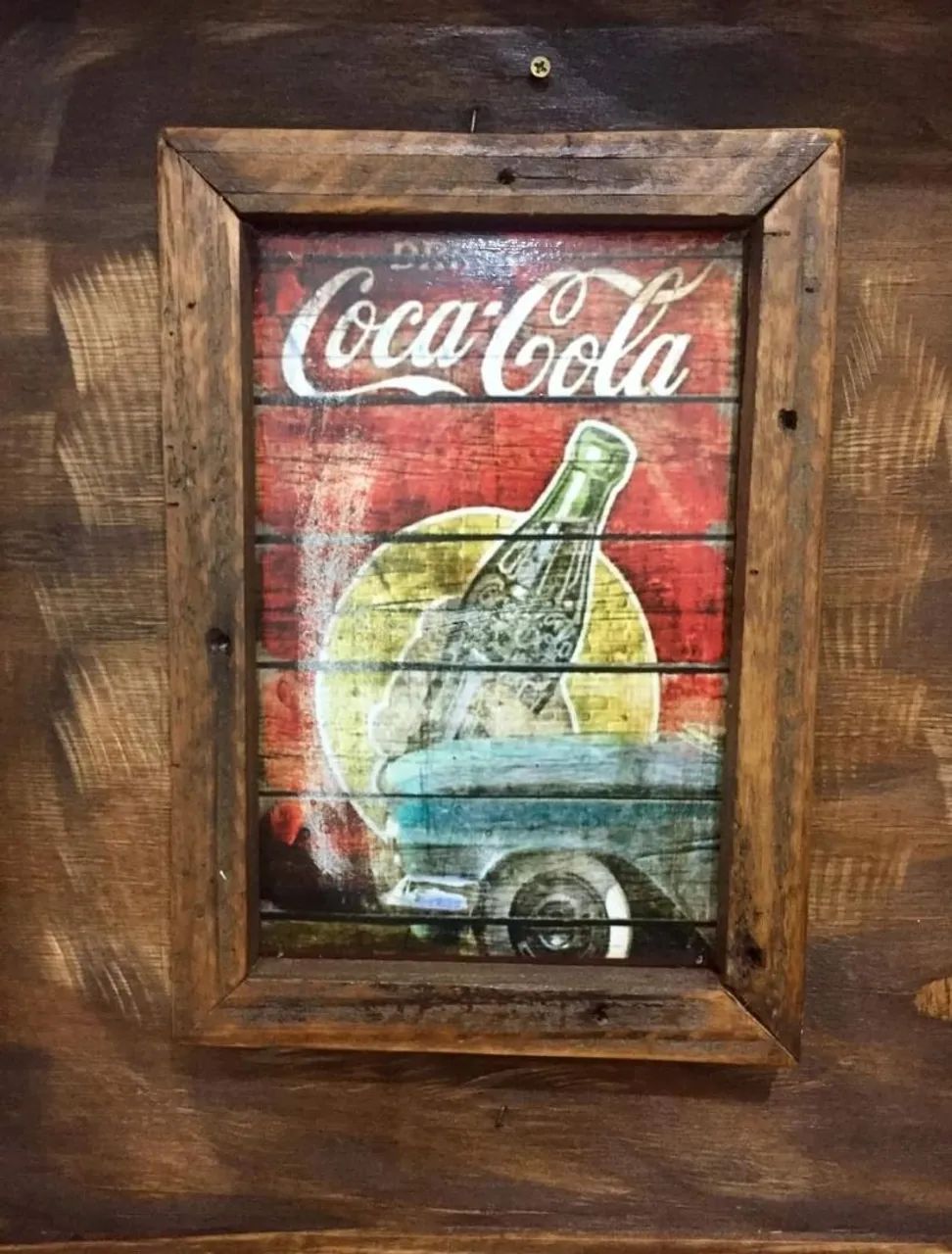 Quadro Decorativo Coca-Cola Vintage - Foto 3