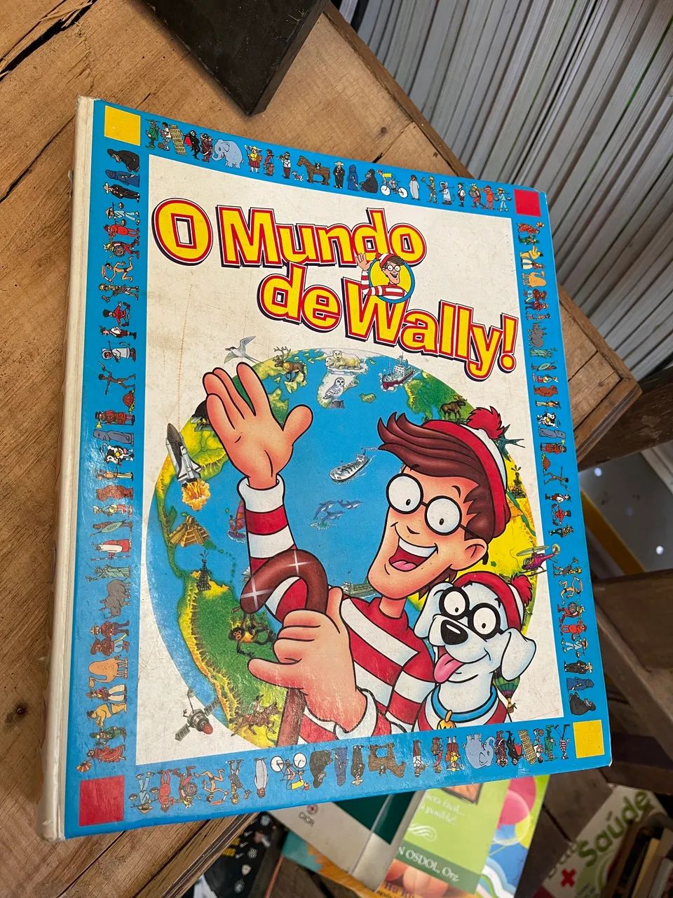 O mundo de wally coleção fichário onde está o Wally volumes
