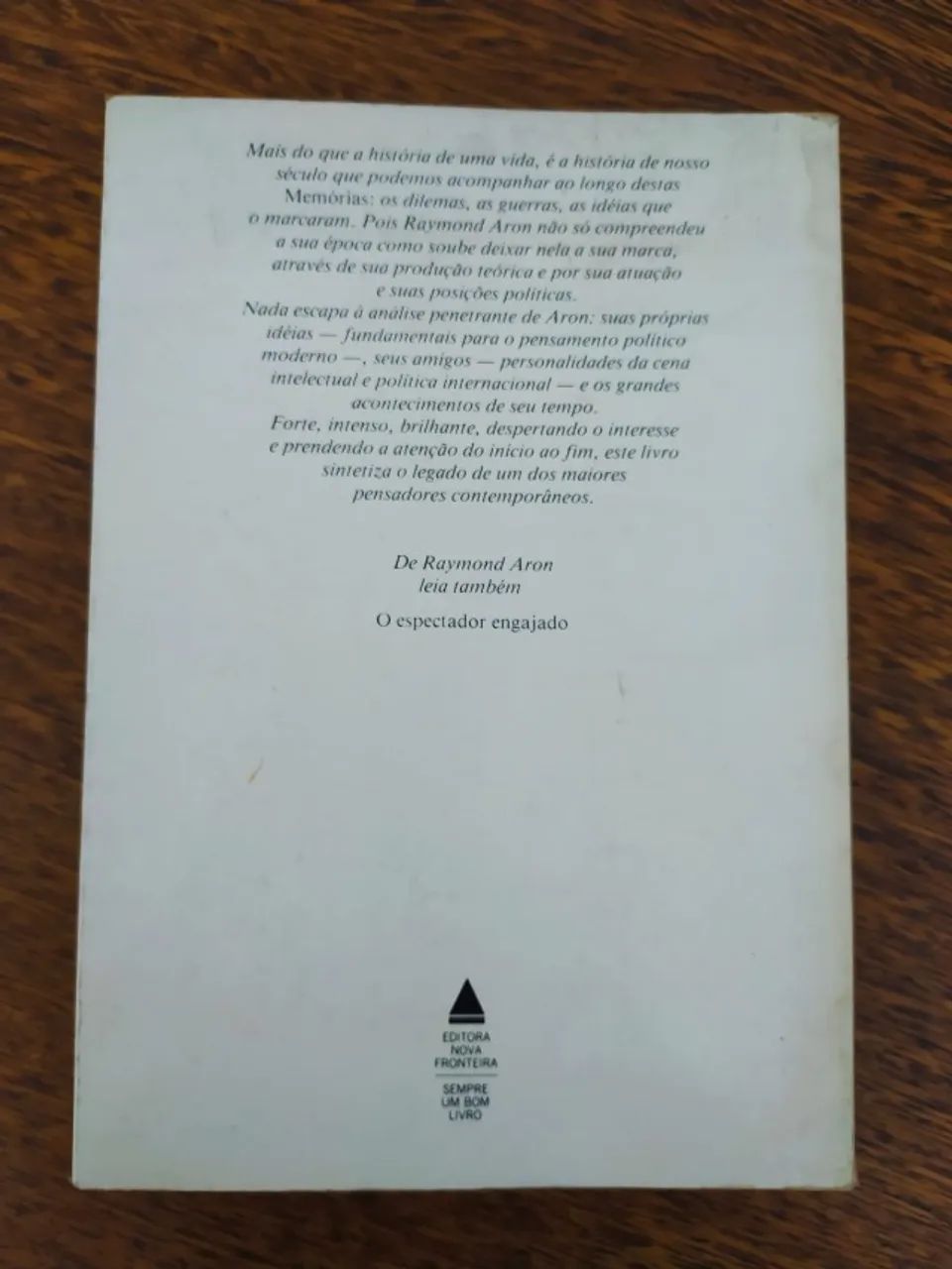 Livro Memórias De Raymond Aron - Foto 2