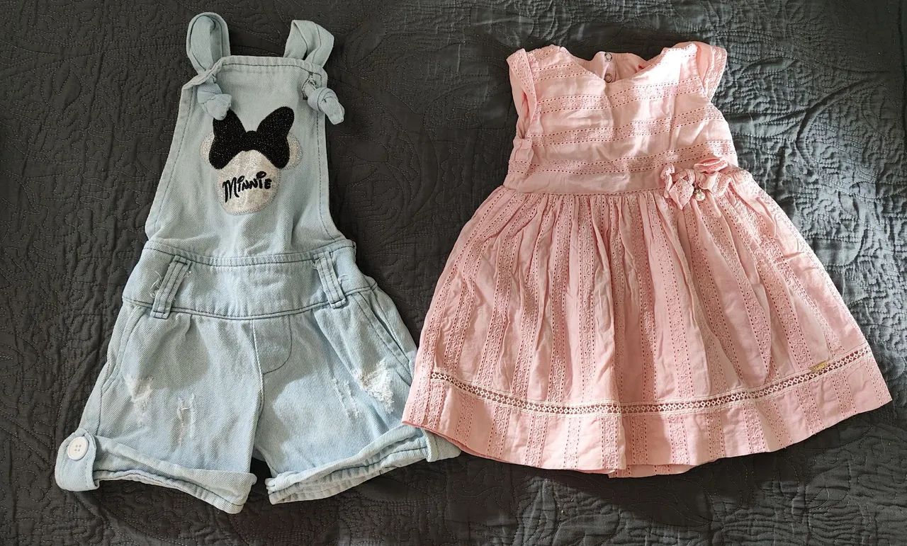 Roupas de menina 2 semi novas