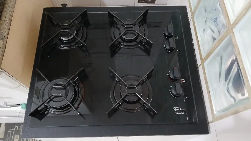 COOKTOP FISCHER FIT LINE 4 BOCAS COM BALCÃO 60cm - Foto 2