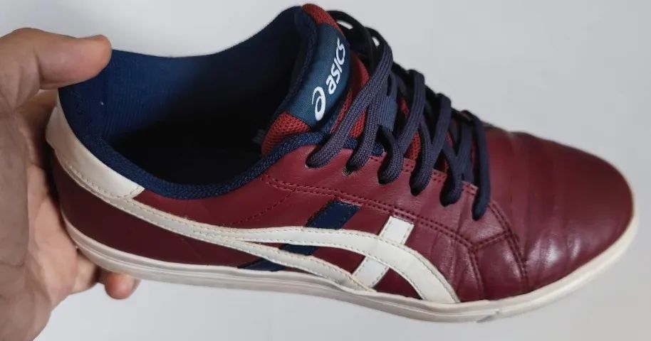 Tênis Asics H016B bordô - Foto 2