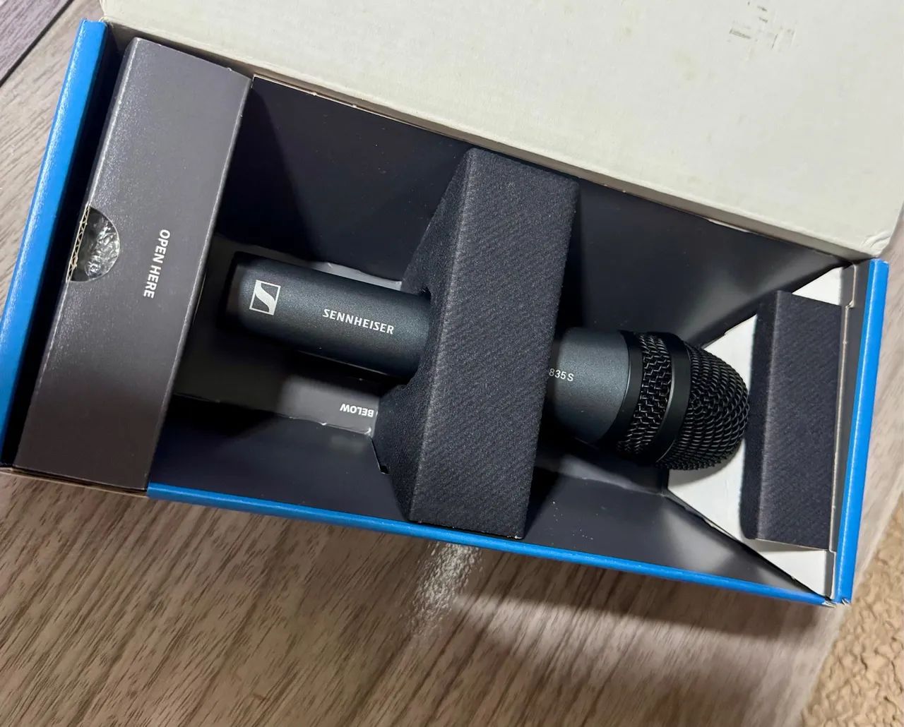 Microfone Vocal Sennheiser e 835 S - Novo na caixa - Foto 3