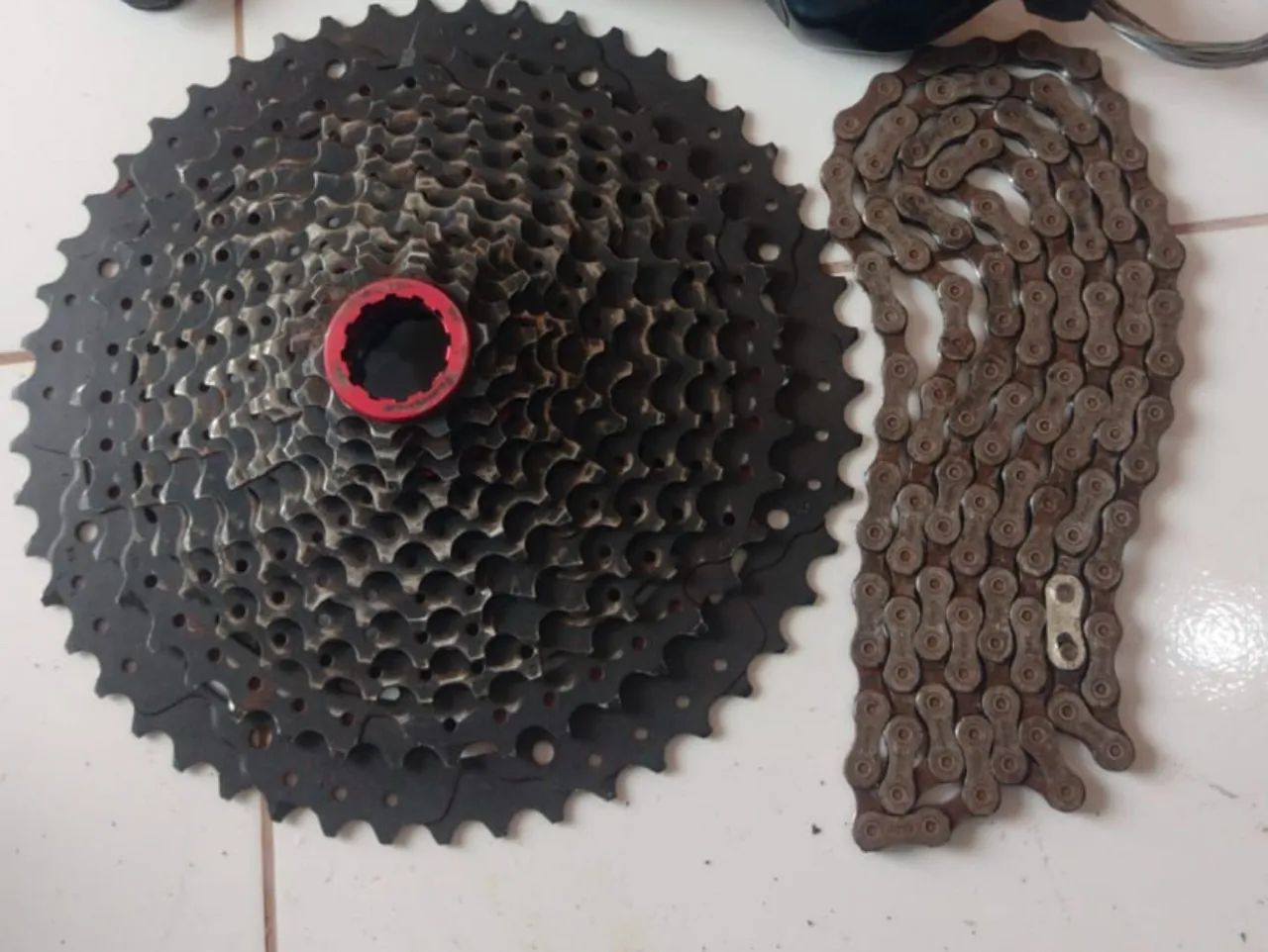 Cassete Sunrace Mz91x 12v 10-50 Preto P/ Free Hub SRAM Xd - Foto 3