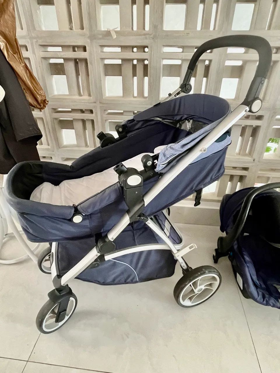 Carrinho Bebê Conforto + Moisés