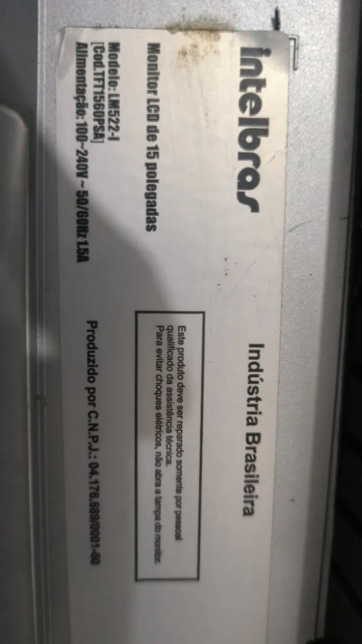 Monitor para computador 15 polegadas Intelbras  - Foto 3