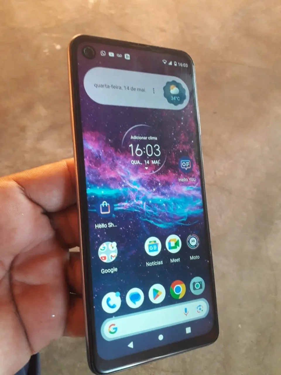 MOTO ONE ACTION DE 128GB COM NFC