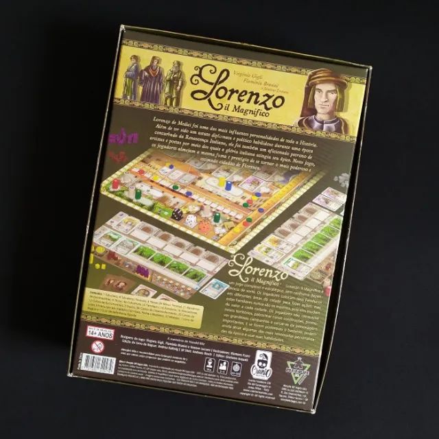 Lorenzo il Magnifico - Jogo de Tabuleiro - Foto 2