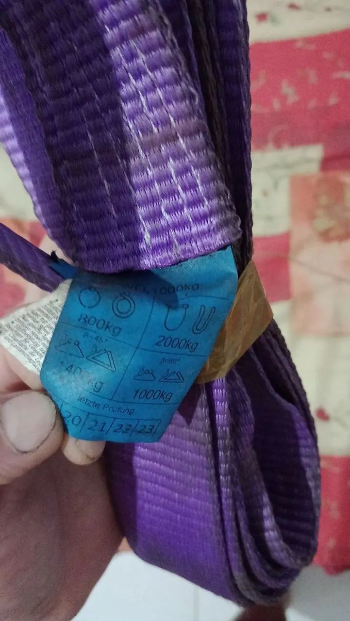 Cintas de içamento + de 15 cintas  - Foto 3