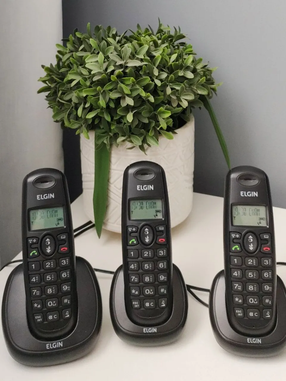 Telefone sem Fio Elgin C/ 2 ramais